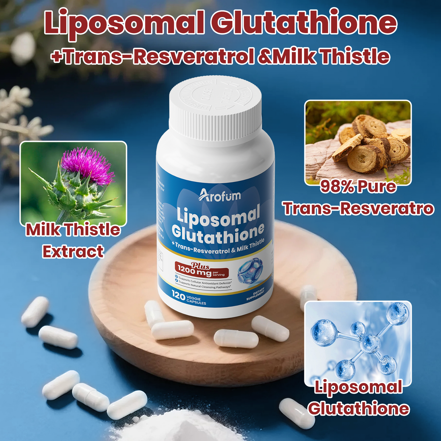 Arofum Liposomal Glutathione