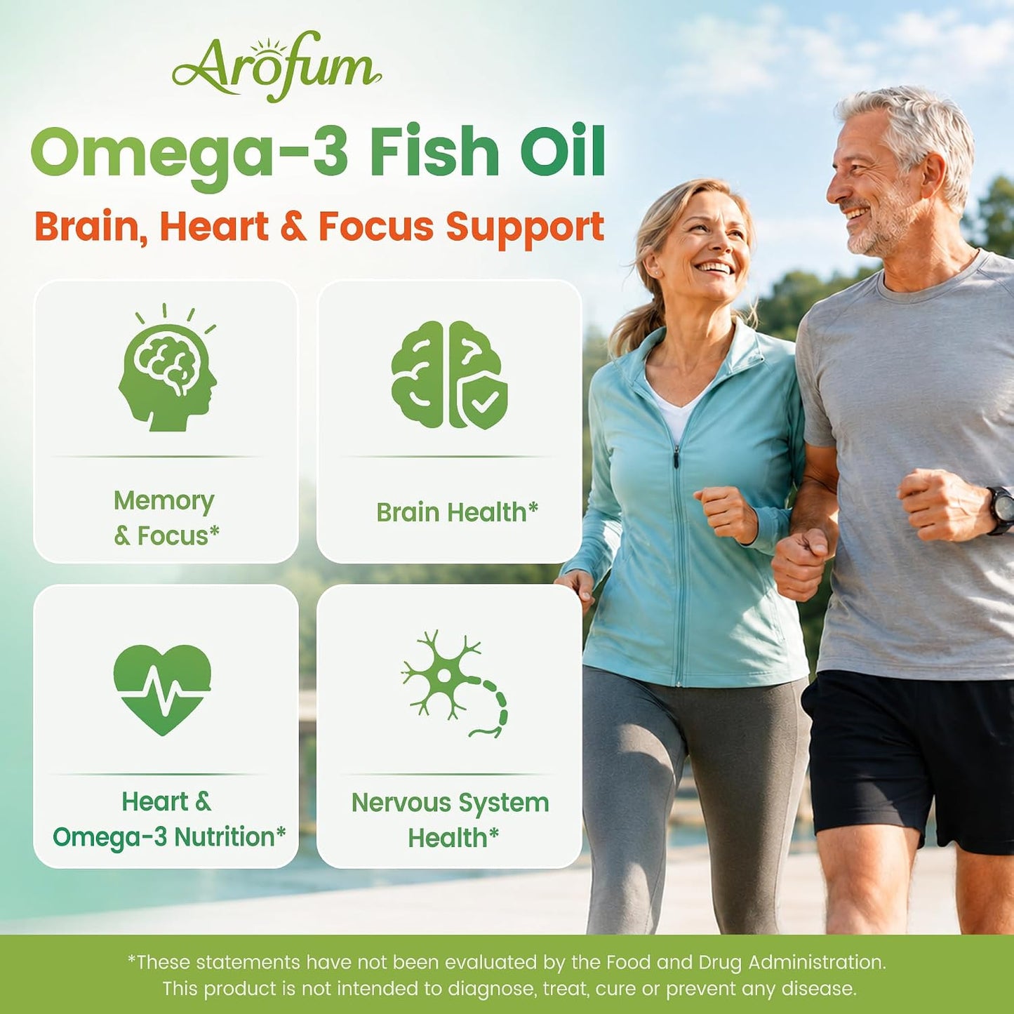 Omega 3 Fish Oil with DHA & Phosphatidylserine, 300 Mini Softgels