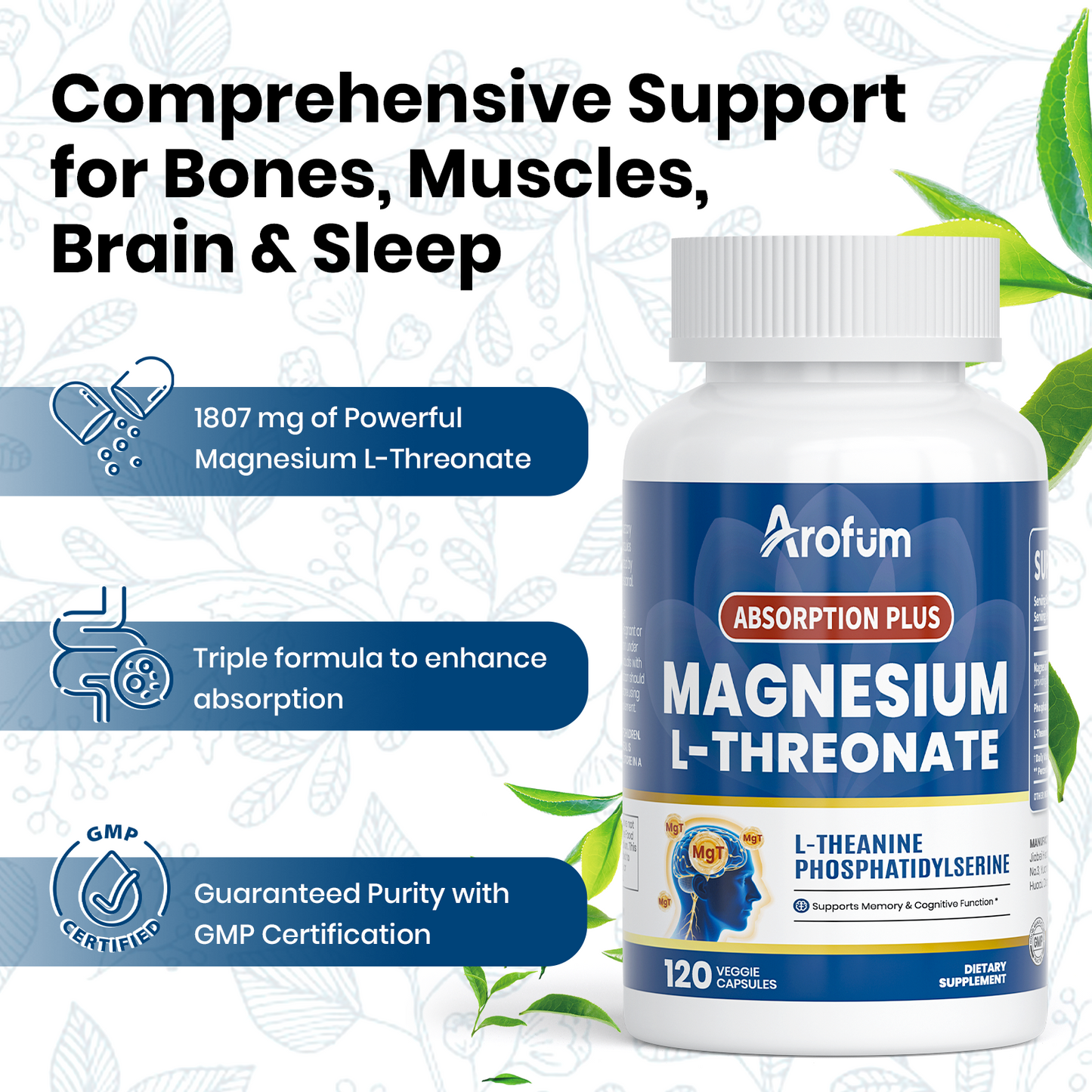 Magnesium L-Threonate (1807 mg)