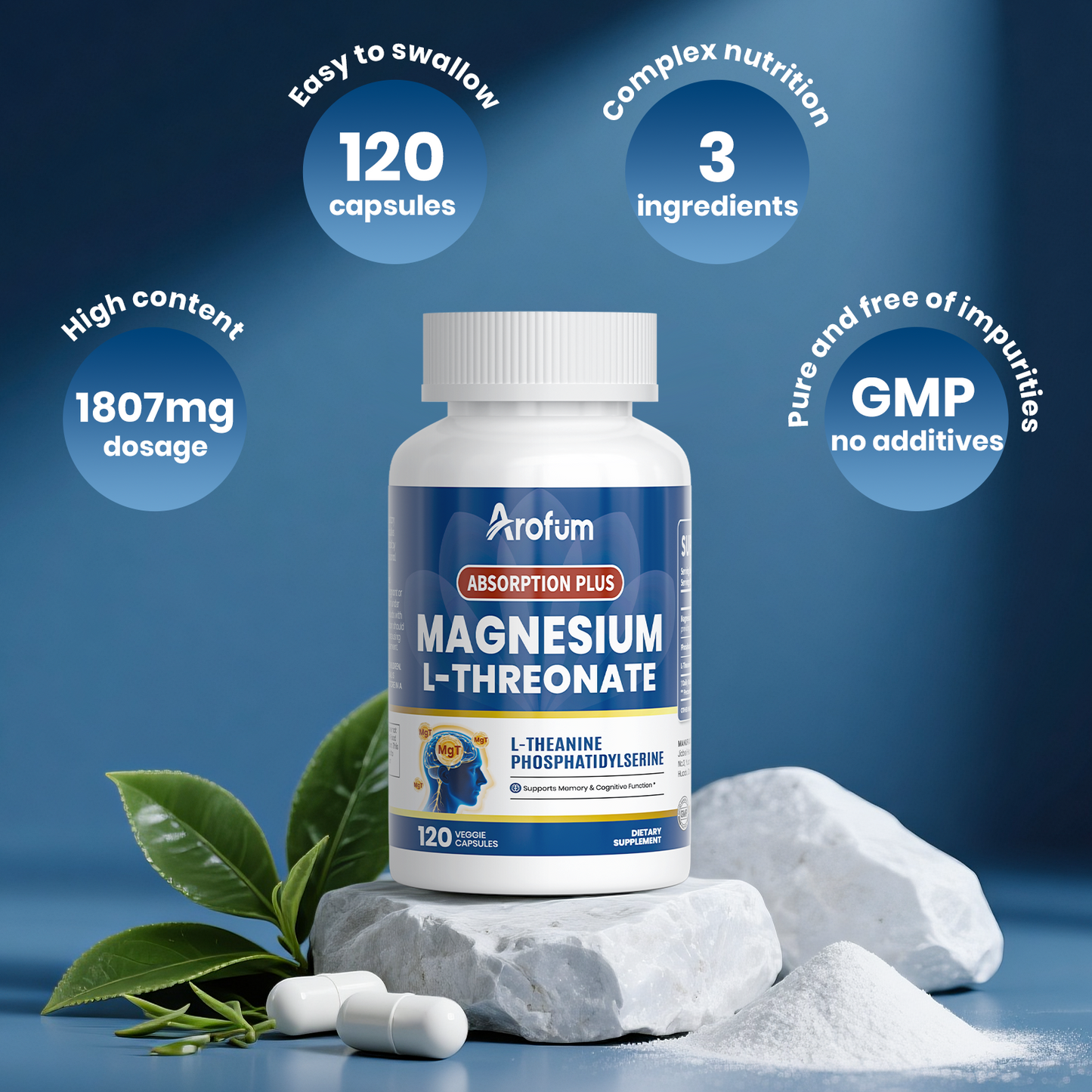 Magnesium L-Threonate (1807 mg)
